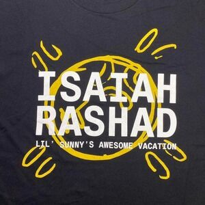 Isaiah Rashad VIP tour‎ concert shirt  - LARGE